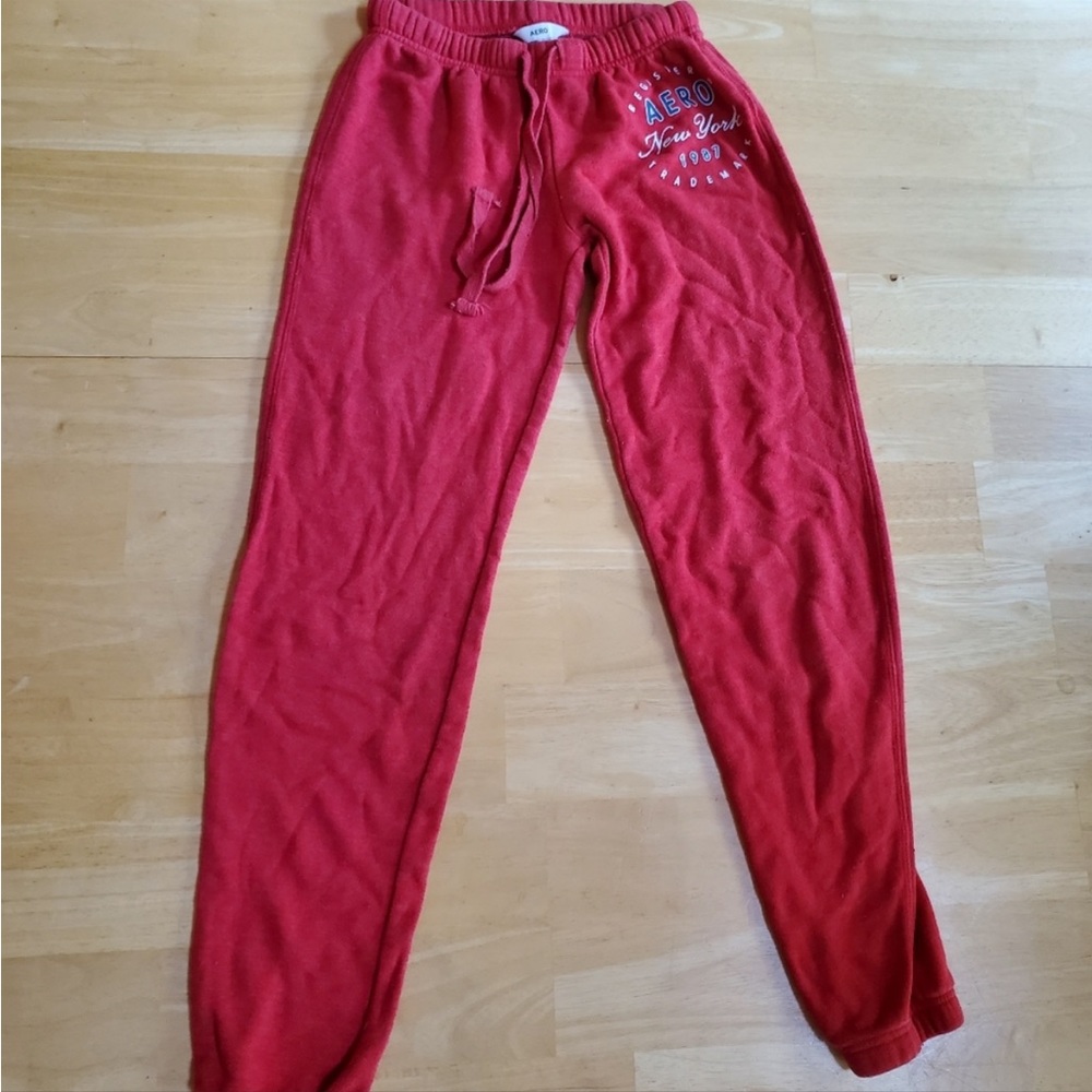 Red Aeropostale sweatpants/joggers